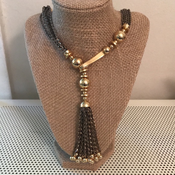 stella dot bianca tassle necklace - Picture 4 of 7